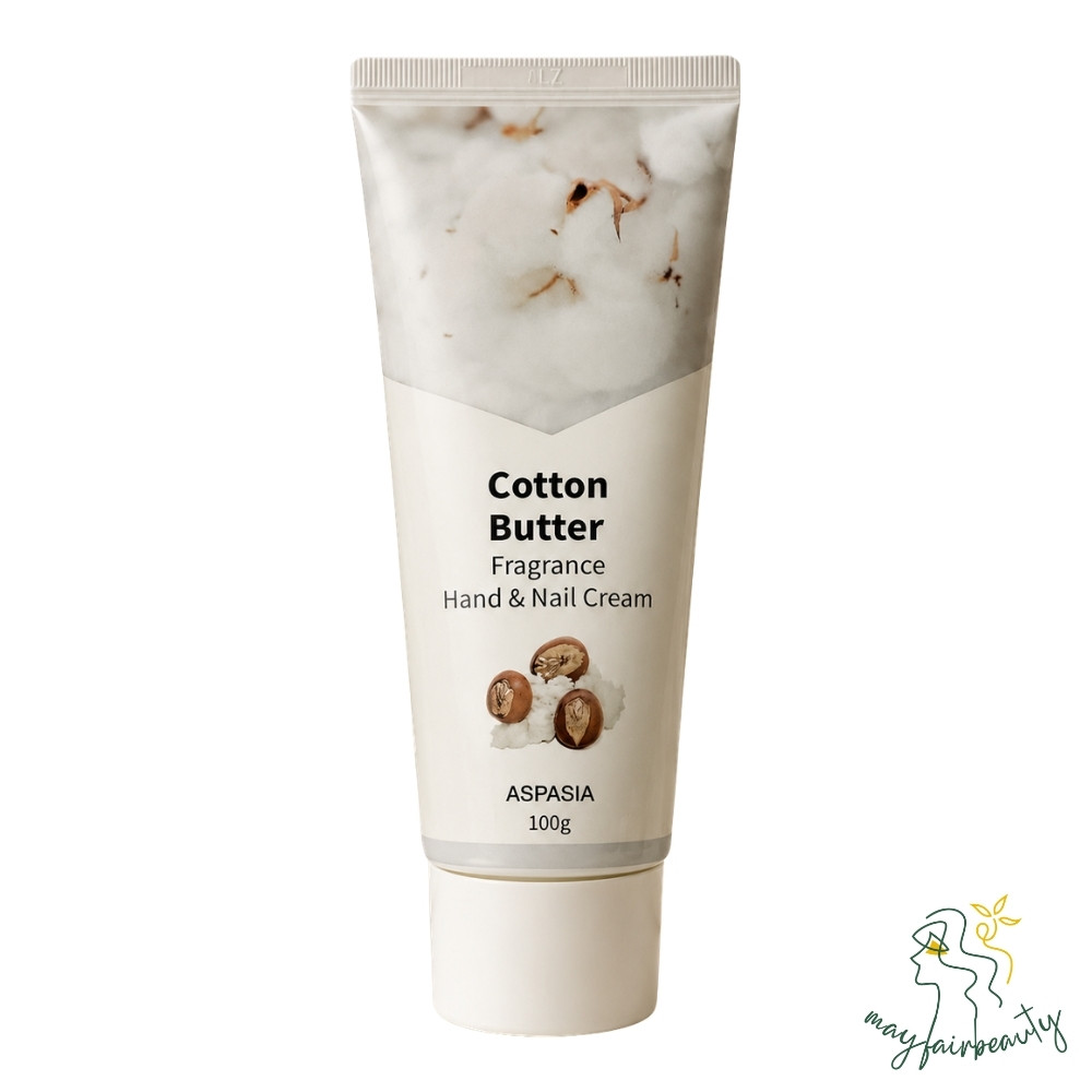aspasia-hand-cream-cotton-butter-hand-nail-cream کرم دست و ناخن کوتون باتر آسپاسیا