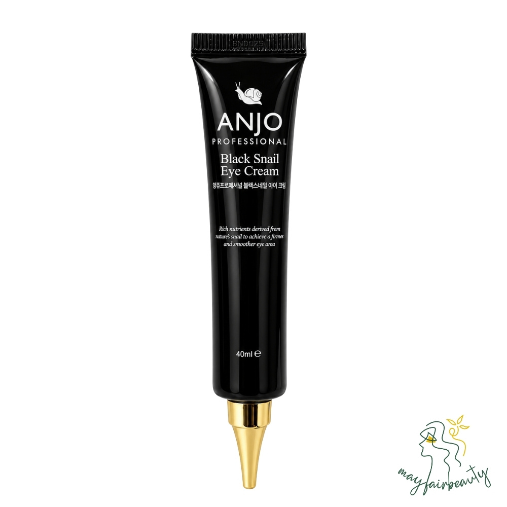 anjo-professional-black-snail-eye-cream کرم دور چشم و ضد چروک حلزون سیاه