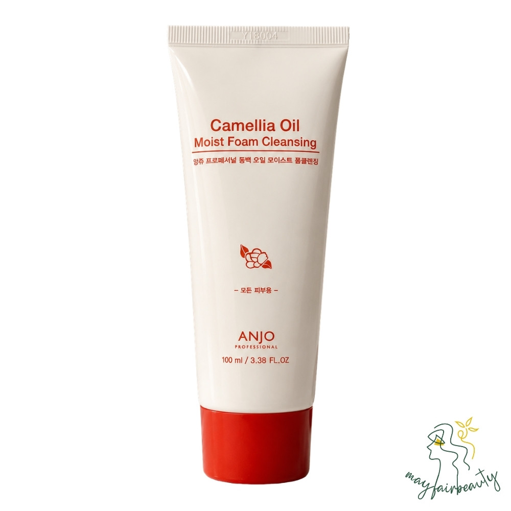 anjo-professional-camellia-oil-moist-foam-cleansing فوم شستشوی روغن کاملیا
