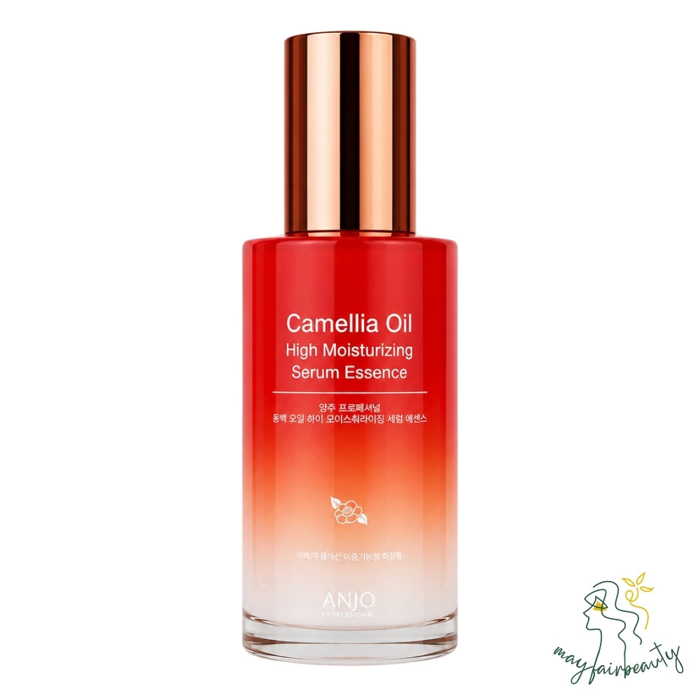 ANJO Professional Camellia Oil Moisturizing Serum Essence سرم اسانس صورت و گردن روغن کاملیا