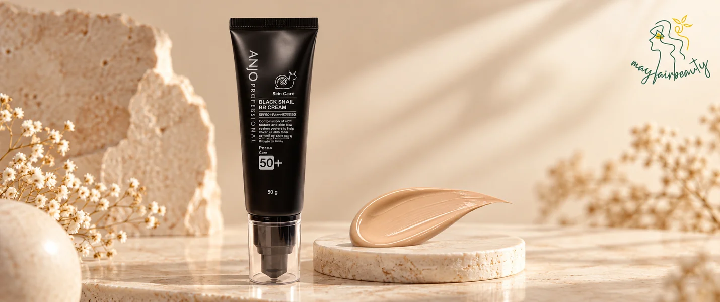 بی بی کرم حلزون سیاه آنجو پروفشنال SPF50+