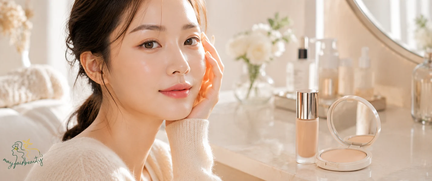 پنکک یا کرم پودر برای پوست خشک